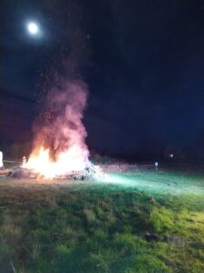 Read more about the article Einsatz 01-2023: Osterfeuer brennt in Lichtenberg