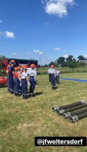 Unsere JF bei dem Samtgemeinde-Feuerwehrtag in Luckau 2022