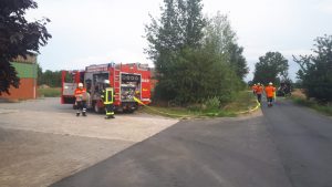 Read more about the article Einsatz 08-2019: Brandeinsatz mit vermissten Personen in Woltersdorf