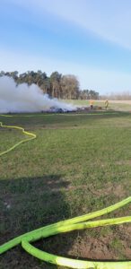 Read more about the article Nachtrag Einsatz 06-2022: Strohmietenbrand in Woltersdorf